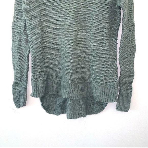 Madewell Chronicle Texture Pullover Sweater in pale green size XS - Picture 7 of 9